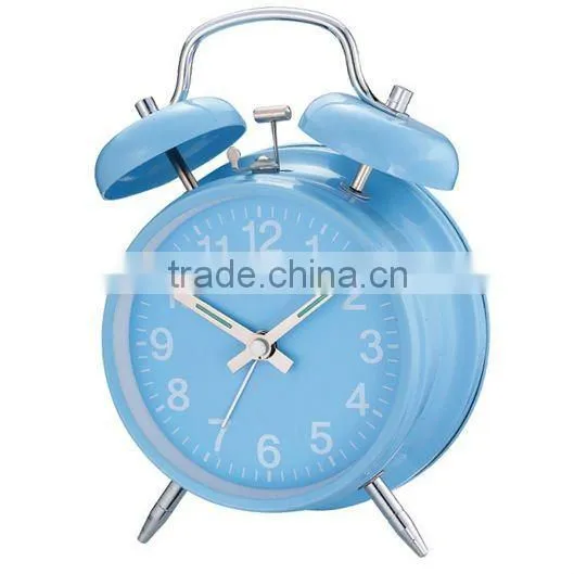 Mechanical alarm clock, loud voice alarm clock, metal clock