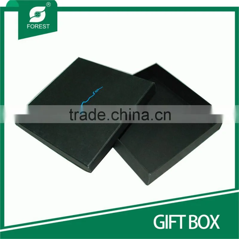 TWO PIECES HIGH QUALITY CHIPBOARD GIFT BOX FOR PACKING WATCH WITH CUSTOM SPOT UV VARNISHED LOGOS