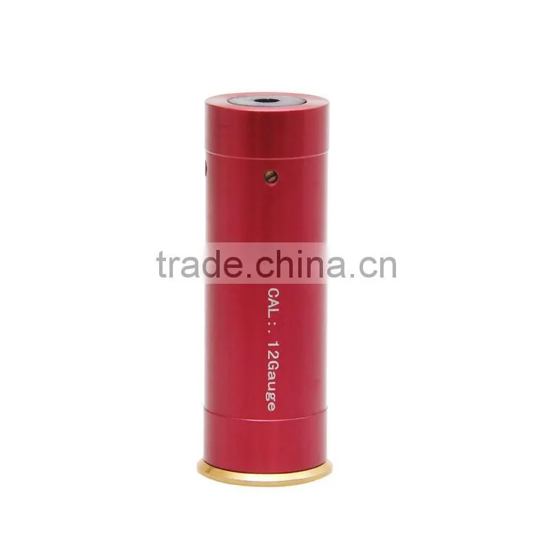 Funpowerland 12 Gauge Laser Bore Sighter 12 GA Laser Bore Sight Outdoor Hunting Boresighter