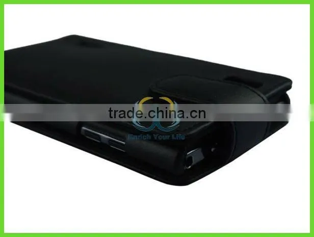black leather keyboard case for ZTE phone shell