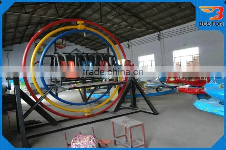 Alibaba Supplier Electric Human Gyroscope Outdoor Playground Equipment for sale