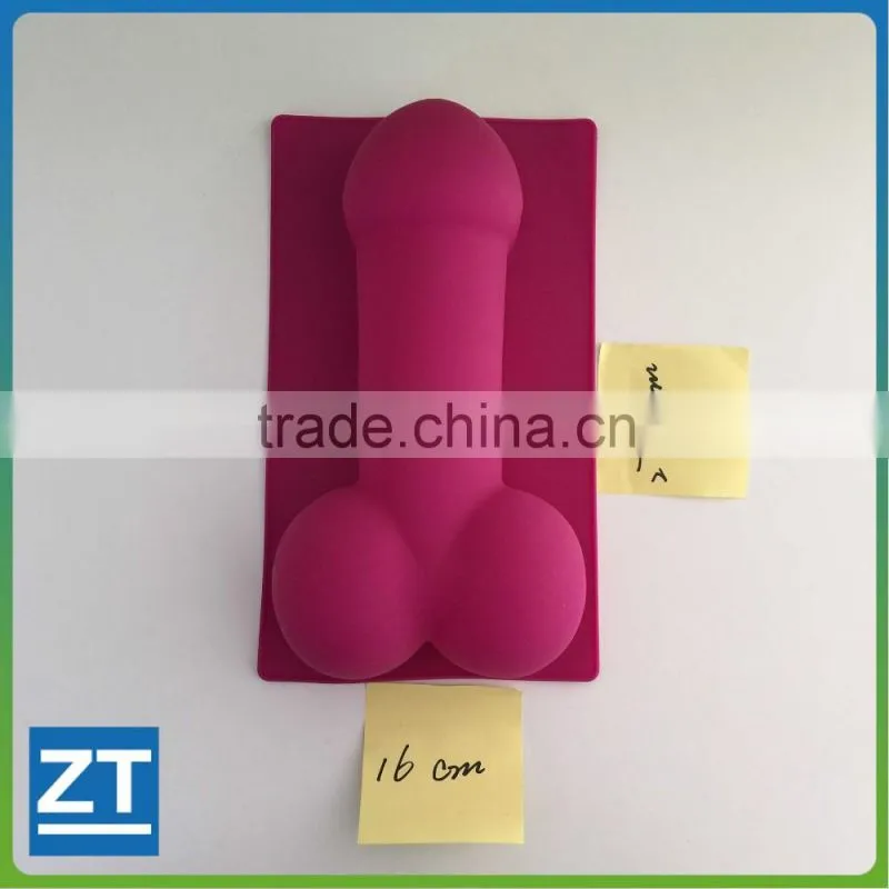 Funny Penis Shaped Cake Silicone Mold, Hen party