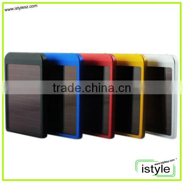 Portable power banks with solar 2600mAh