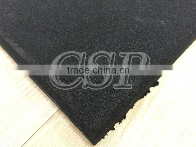 15 mm black rubber shower mat with a cheapest price