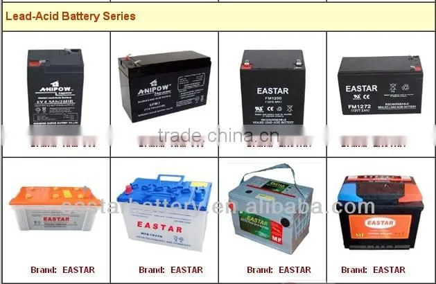 JIS/DIN Dry Charged12V 44AH reconditioned batteries