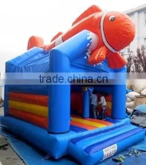 inflatable fish animal inflatable jumping castle for sale