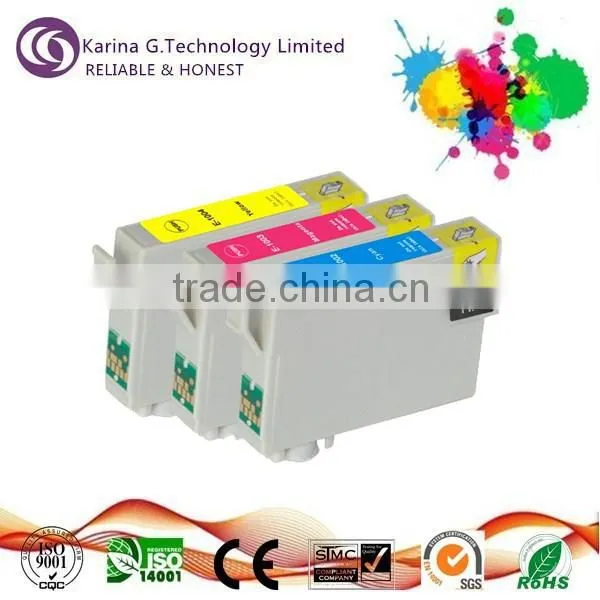 Super excellent price compatible ink cartridge for Epson T1001-T1004,factory for sale
