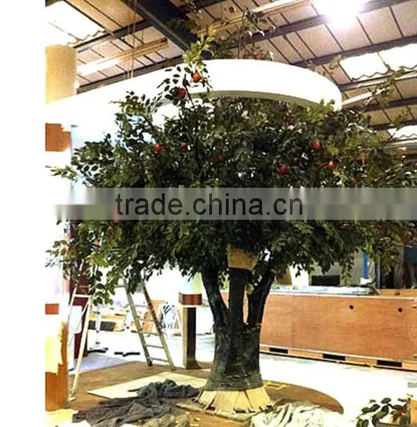 fake large decorative indoor artificial apple tree for sale