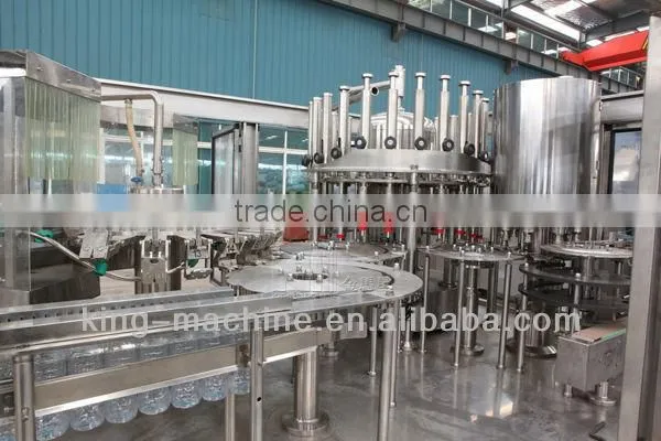 Hot fill pet bottle juice machine