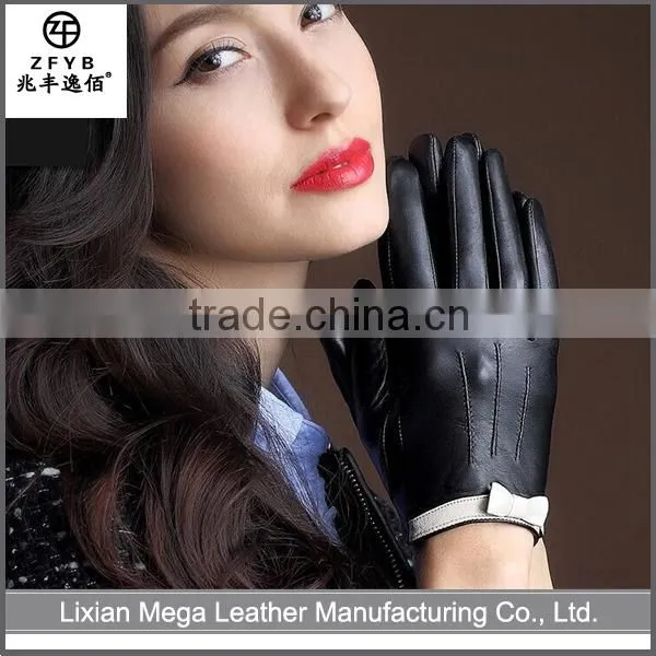 High quality cheap custom leather driving gloves