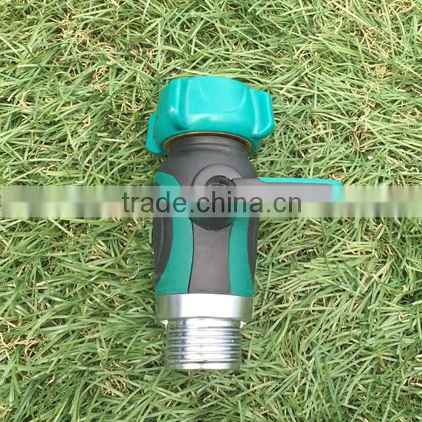 Garden Hose to Hose Connector Single Shut Off Valve | Arthritis Friendly Faucet Extension