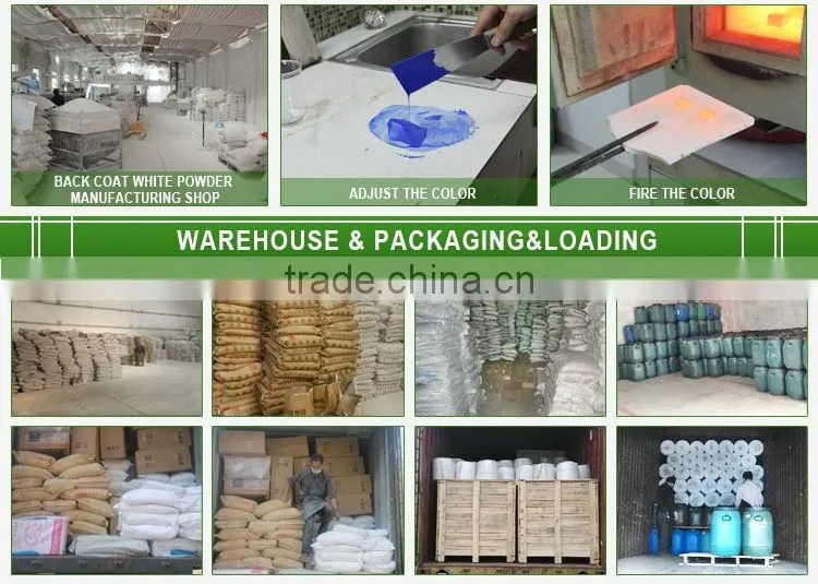 powder enamel ink for coating on glass mosaic
