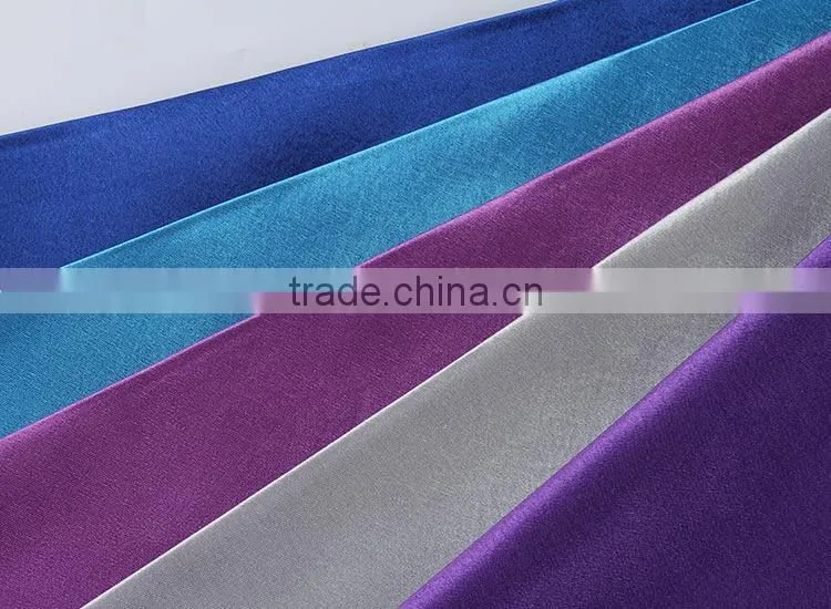 Factory direct soft polyester dress fabric poly jersey pongee fabric