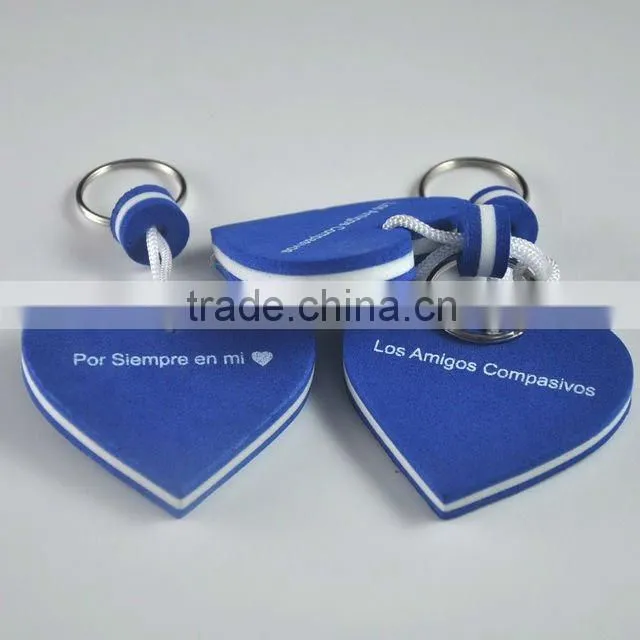 High quality EVA key ring for advertising gift