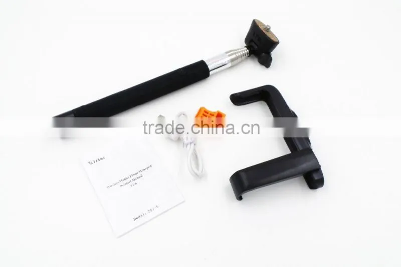 2014 kjstar selfie stick with bluetooth for smartphone Z07-5 with excellent quality