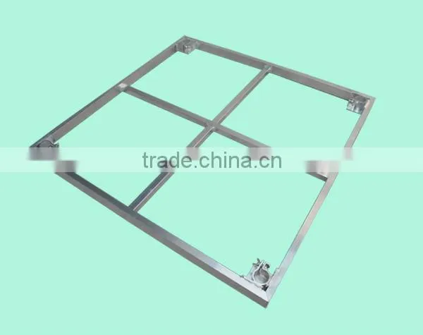 transparent glass stage acrylic stage