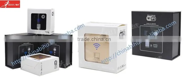 new design wholesale wireless wall mount WIFI and USB socket AP router 300Mbps