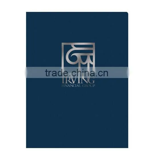 Single pocket folder printing