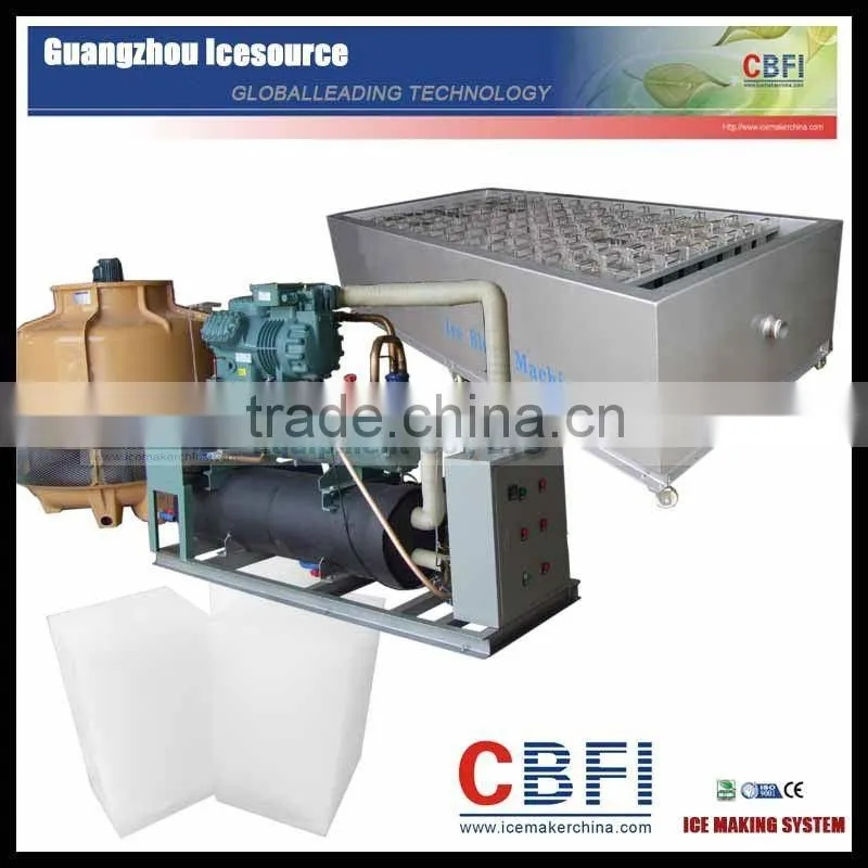 Convenient ice block machine designed in different sizes