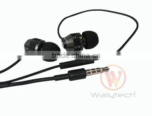 Wallytech Stereo in-ear For iPhone Metal Earphone