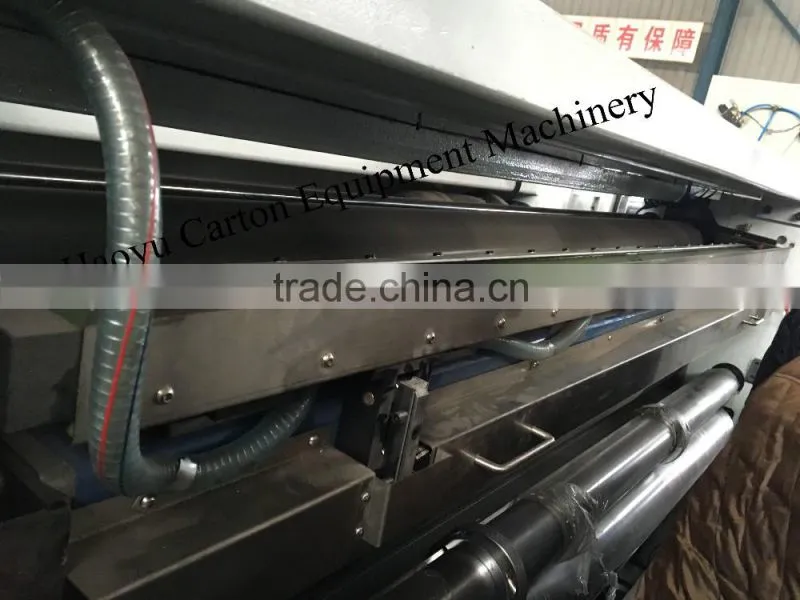 Automatic High-speed Flexo Printer Slotter Die-cutter Stacker Machine