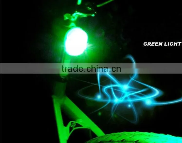 S170 Bike Bicycle Rear Tail Light Spider Man Design Mode Rechargeable 2Led