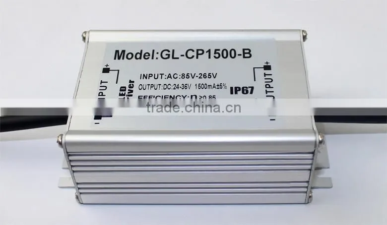 waterproof Isolated external power supply 48W-60W 24V-36V GL-CP1500-B