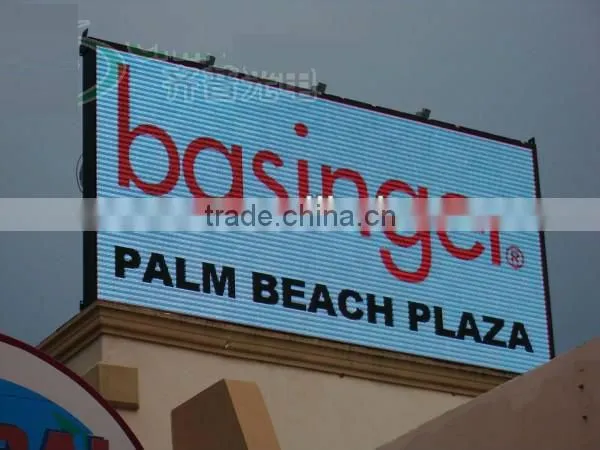 P10 Outdoor LED Display With Working Temperature -20~+65 Degrees