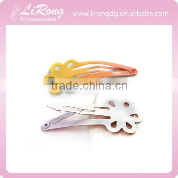 Flower Design Snap Clips for Children