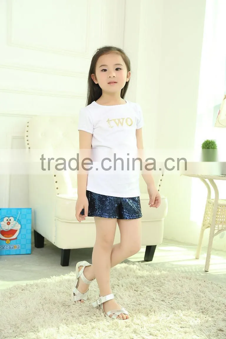 2016 popular gold print solid color shirt in many colors