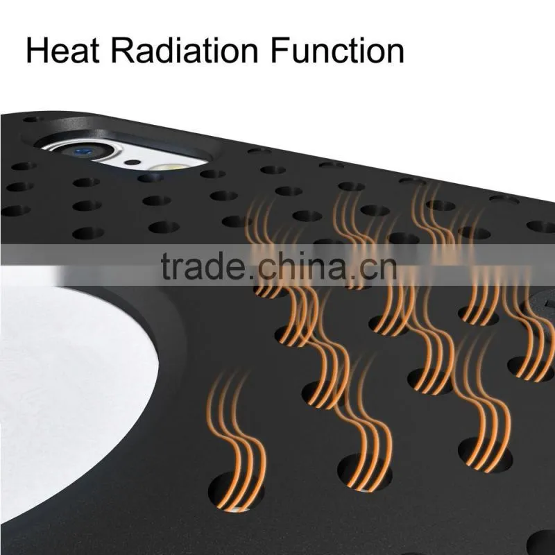 Durable Quick heat dispelling TPU PC 2 in 1 hybrid armor ultra thin case for iphone 6 6s plus