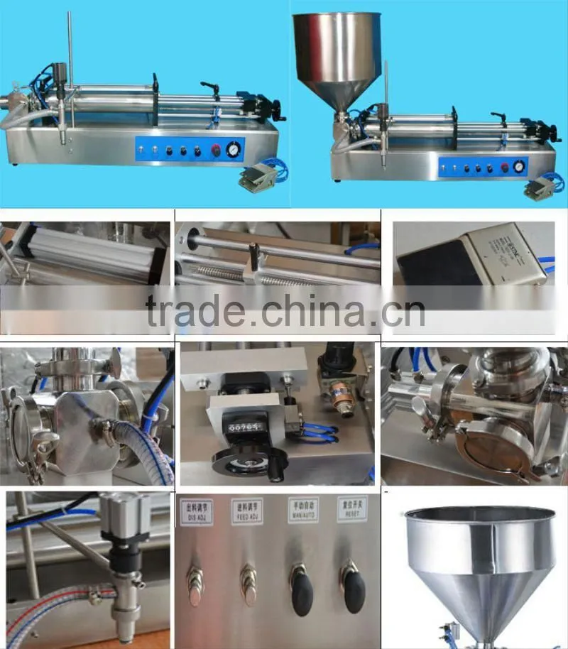 SPX-semi automatic hand washing liquid filling machine for small business