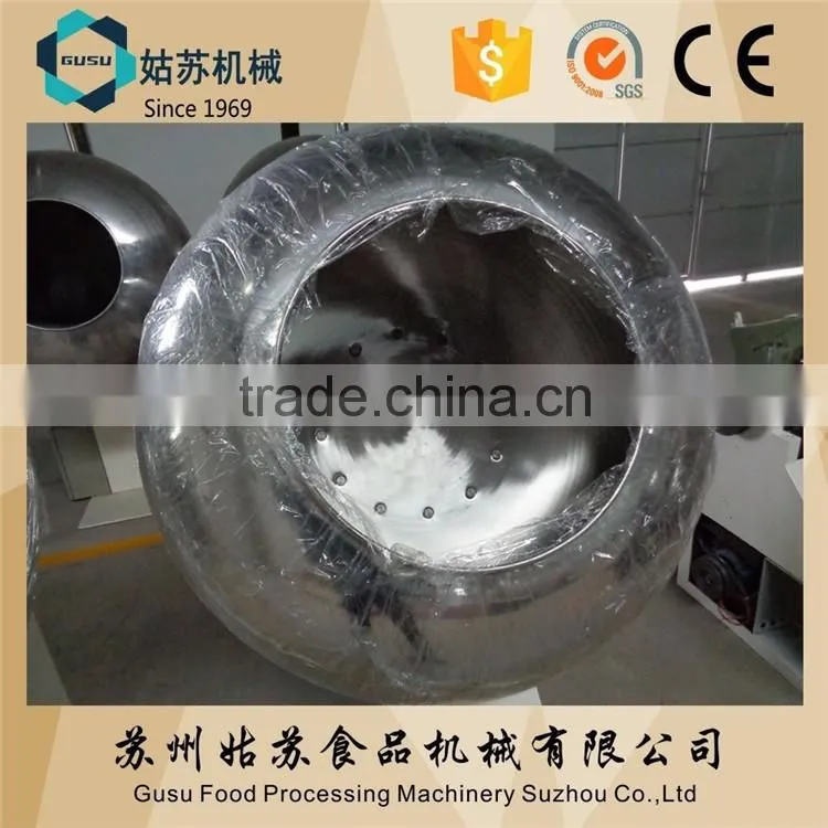 commercial chocolate multi function coating machine