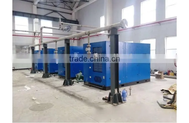 World advanced screw air SGM22 8bar 22KW oil free screw air compressor