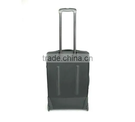 2014 china factory 2PCS eva travel trolley bag/600d polyester eva luggage trolley bag/travel trolley luggage bag