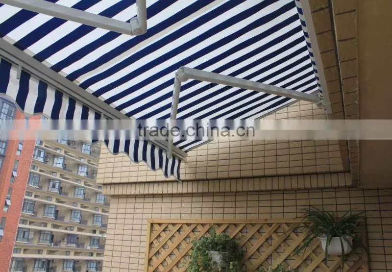 No cassette awning