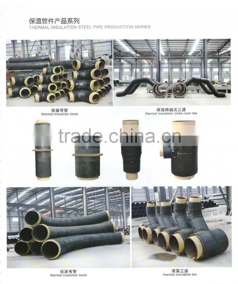 3pe coated anti corrosion steel pipe for water oil gas supply