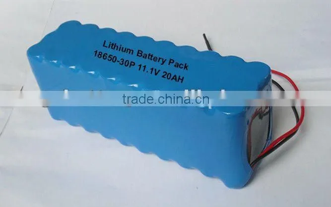 rechargeable LiFePO4 battery pack 12V/30Ah