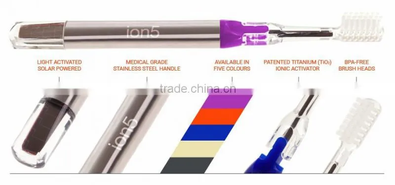 Soladey Ion5 Ionic Toothbrush with All New Ionizing Toothbrush Technology