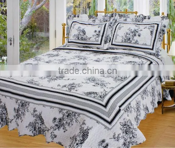 Exquisite Microfiber Printed Quilt