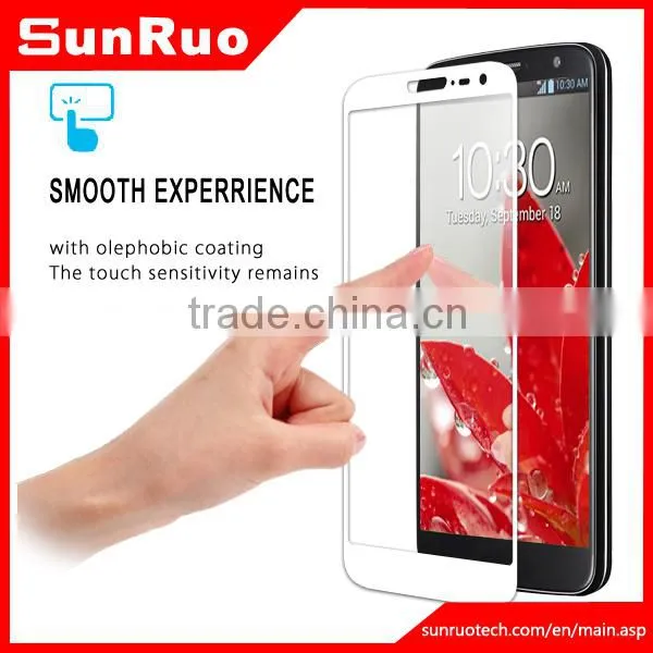Touch screen protector film for mobile phone, for lg g2 color tempered glass screen protector