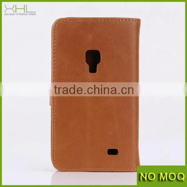 Hot selling wallet leather case for samsung galaxy beam 2 g3858