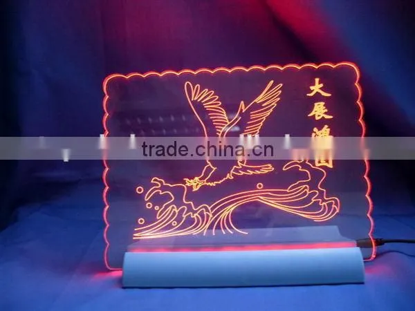Cheap Cheapest acrylic led sign board design samples