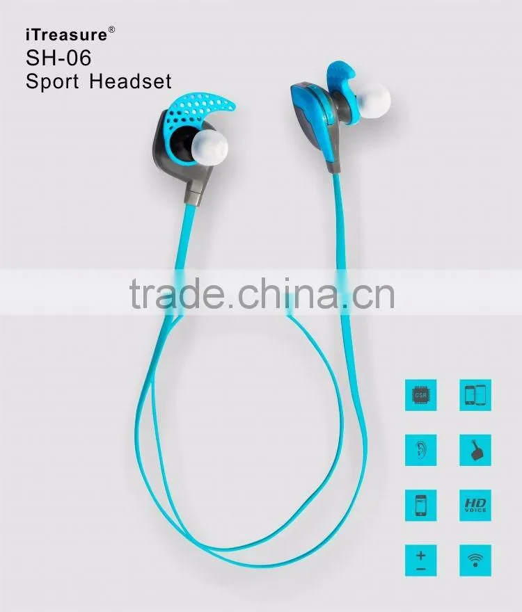 Hot selling 4.1+EDR Bluetooth headset mini stereo Bluetooth earphone for sport