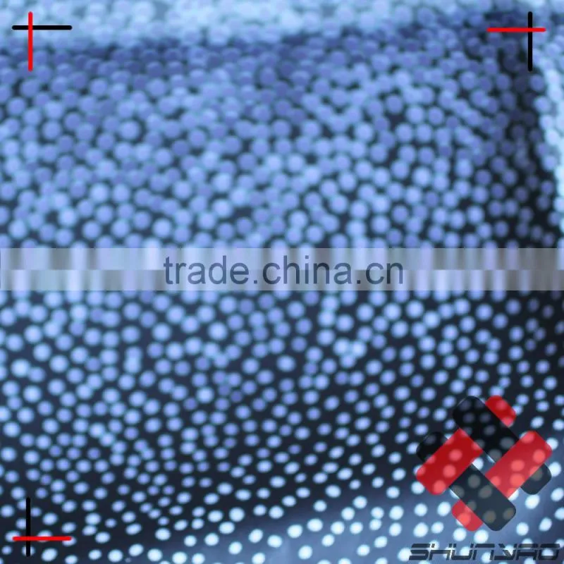 190T Polyester taffeta with snow dot printing lining