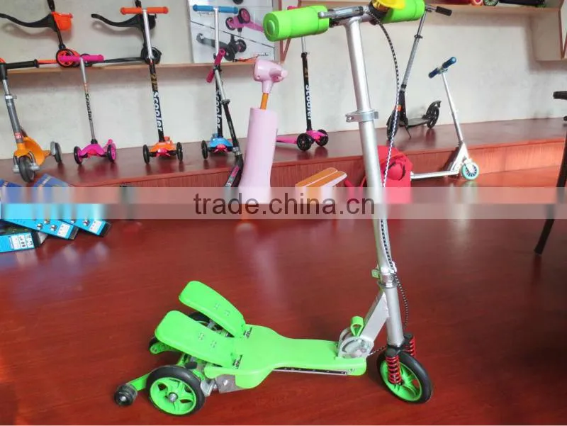 2013 hot selling high quality dual pedal kick scooter for sale