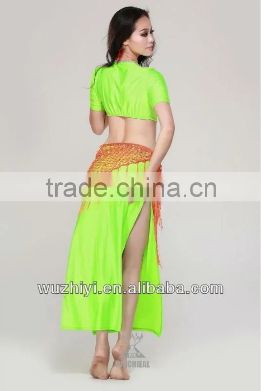 Sexy Malaya Belly Dance Costumes dress,stage belly dance wear, sexy Belly dancing dress wear (QC2050)