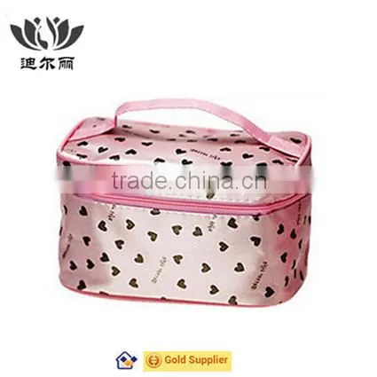bulk round red cosmetic bag wholesale