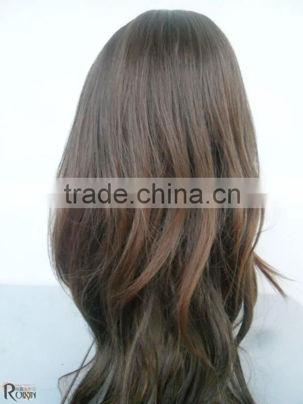 factory supply full lace virgin Brazilian human hair wigs