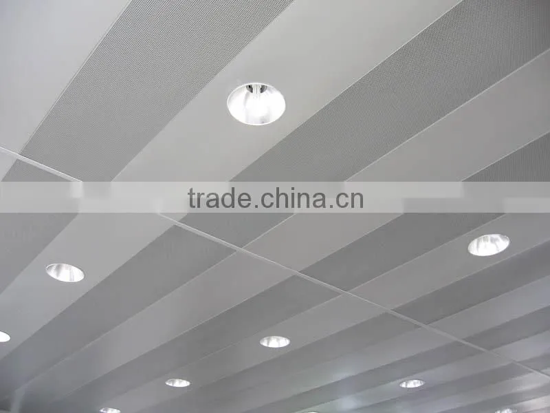 round tub linear aluminum strip ceiling